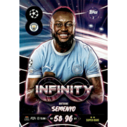 Completa tu colección Antoine Semenyo Infinity Topps UCC Match Attax 2026-27