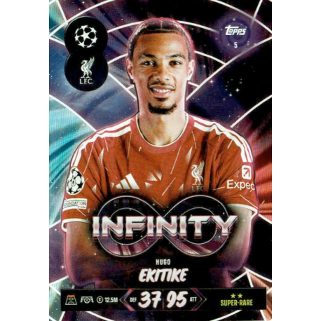 Compra online Hugo Ekitiké Infinity Topps Match Attax 2026-27