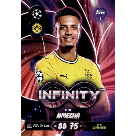 Colecciona Felix Nmecha Infinity Match Attax Champions League 2026-27