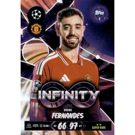 Busca y compra Bruno Fernandes Infinity Match Attax Champions League 2026-27