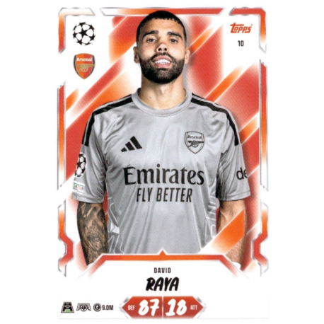Find David Raya Arsenal Topps UCC Match Attax 2026-27