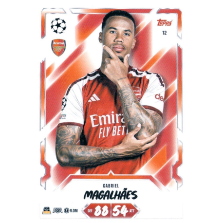 Añade a tu colección Gabriel Magalhães Arsenal Match Attax 2026-27