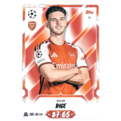 Completa tu colección Declan Rice Leader Topps Match Attax Champions League 2026-27