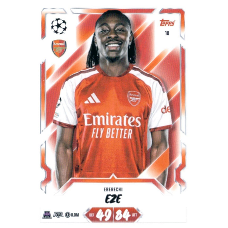 Buy Cards online Eberechi Eze Arsenal Match Attax 2026-27
