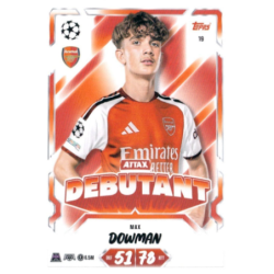 Añade a tu colección Max Dowman Attax Debutant Topps UEFA Champions League Match Attax 2026-27