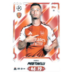 Compra online Gabriel Martinelli Arsenal Match Attax 2026-27