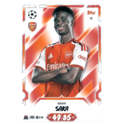 Busca y compra Bukayo Saka Arsenal Topps Match Attax Champions League 2026-27