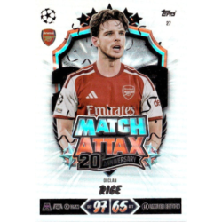 Consigue Declan Rice Match Attax 20th Anniversary Match Attax 2026-27