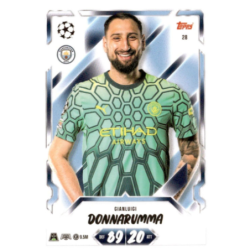 Consigue ahora Gianluigi Donnarumma Manchester City Topps UCC Match Attax 2026-27