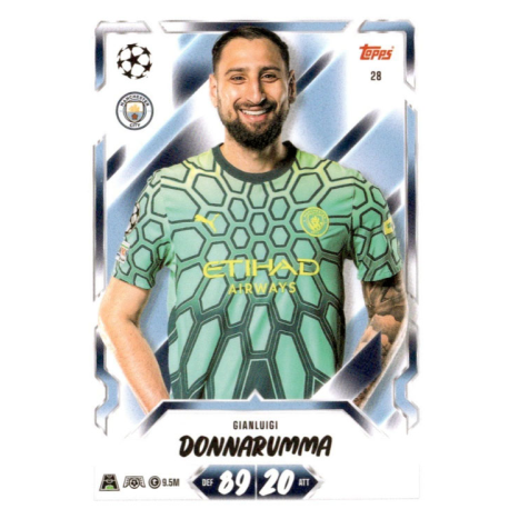 Complete your collection Gianluigi Donnarumma Manchester City Topps UEFA Match Attax 2026-27