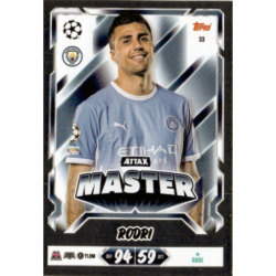 Colecciona Rodri Attax Master Topps Match Attax 2026-27