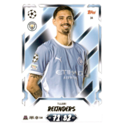 Compra online Tijjani Reijnders Manchester City Topps UCC Match Attax 2026-27
