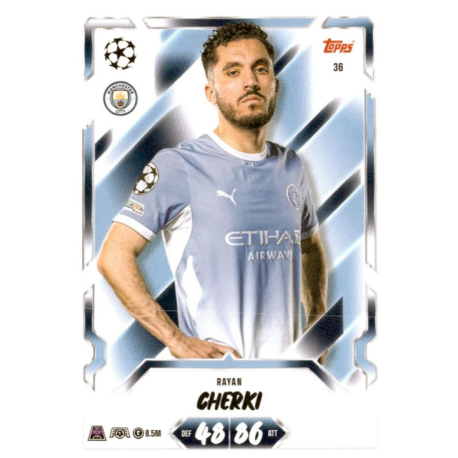 Encuentra Rayan Cherki Manchester City Match Attax Champions League 2026-27