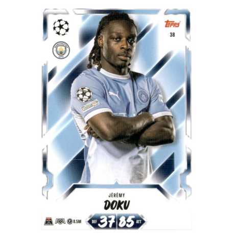 Hazte con Jérémy Doku Manchester City Match Attax 2026-27