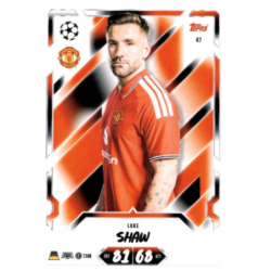 Añade a tu colección Luke Shaw Manchester United Topps UEFA Match Attax 2026-27