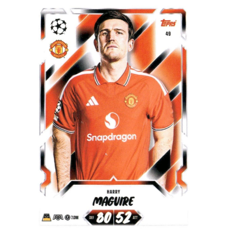 Consigue ahora Harry Maguire Manchester United Topps Match Attax UCC 2026-27