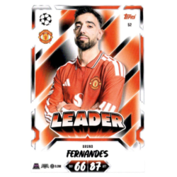 Consigue ahora Bruno Fernandes Leader Match Attax 2026-27