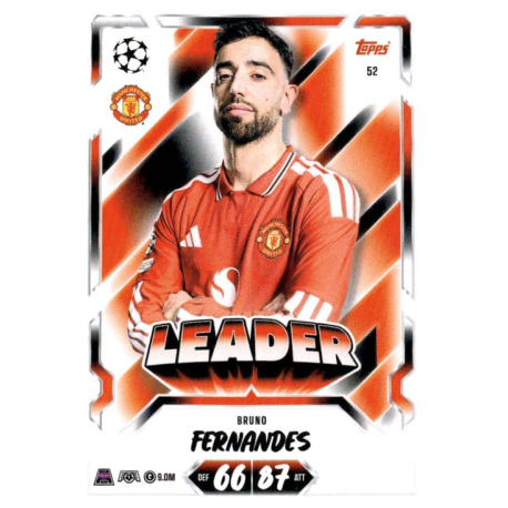 Consigue ahora Bruno Fernandes Leader Match Attax 2026-27