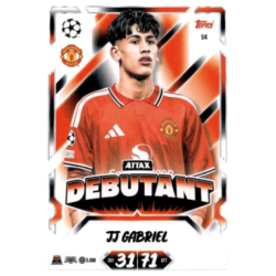 Busca y compra JJ Gabriel Attax Debutant Topps UCC Match Attax 2026-27