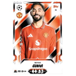 Compra online Matheus Cunha Manchester United Match Attax 2026-27