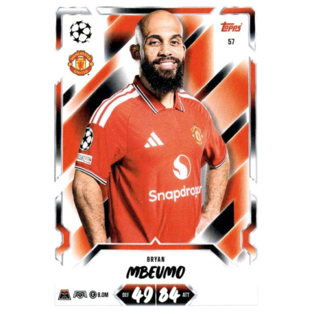 Get Bryan Mbeumo Manchester United Topps UCC Match Attax 2026-27
