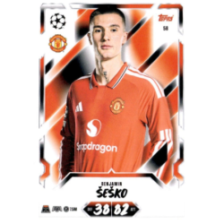 Busca y compra Benjamin Šeško Manchester United Topps Match Attax 2026-27