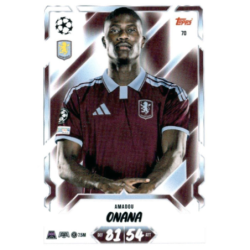 Completa tu colección Amadou Onana Aston Villa Match Attax 2026-27