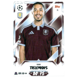 Consigue Youri Tielemans Aston Villa Topps Match Attax Champions League 2026-27
