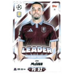 Consigue ahora John McGinn Leader Topps Match Attax Champions League 2026-27