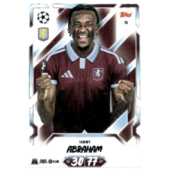 Añade a tu colección Tammy Abraham Aston Villa Topps UCC Match Attax 2026-27