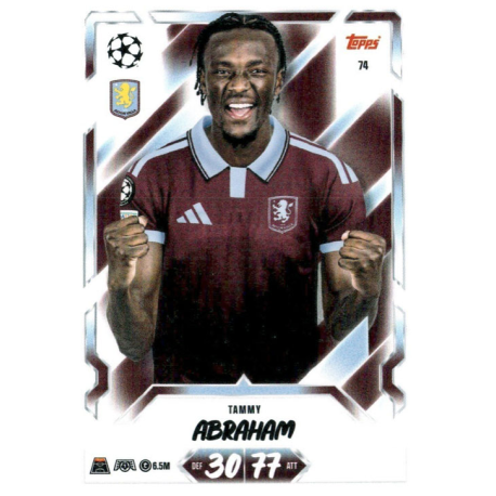 Añade a tu colección Tammy Abraham Aston Villa Topps UCC Match Attax 2026-27