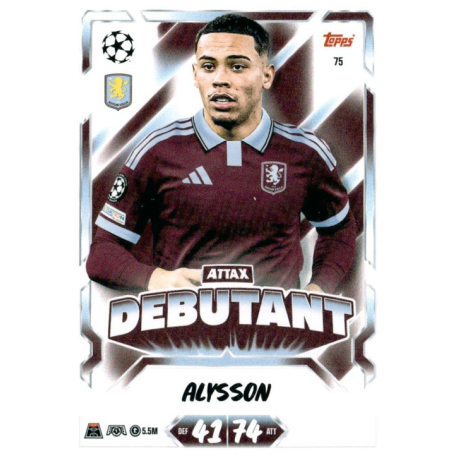 Add to your collection Alysson Attax Debutant Topps Match Attax UCC 2026-27