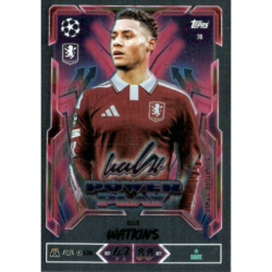 Consigue Ollie Watkins Power Play Signature Style Topps UEFA Champions League Match Attax 2026-27