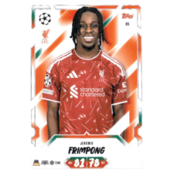 Compra Jeremie Frimpong Liverpool Topps Match Attax Champions League 2026-27