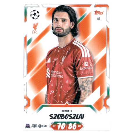 Colecciona Dominik Szoboszlai Liverpool Topps Match Attax 2026-27