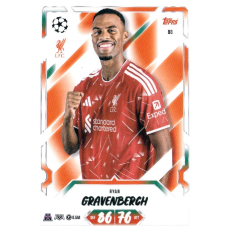 Compra online Ryan Gravenberch Liverpool Topps UCC Match Attax 2026-27