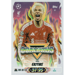 Compra online Hugo Ekitiké Goaliaths Topps UEFA Match Attax 2026-27