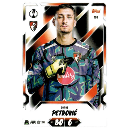 Get Djordje Petrović AFC Bournemouth Topps Match Attax Champions League 2026-27
