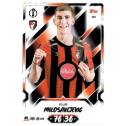 Encuentra Veljko Milosavljević AFC Bournemouth Topps UCC Match Attax 2026-27