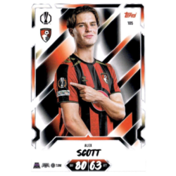 Añade a tu colección Alex Scott AFC Bournemouth Match Attax 2026-27