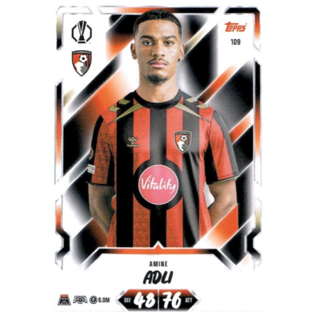 Colecciona Amine Adli AFC Bournemouth Topps UCC Match Attax 2026-27