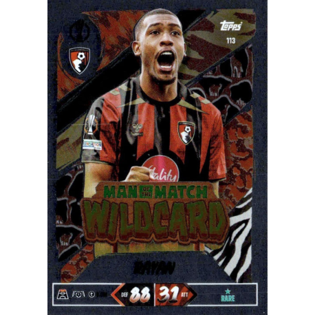 Consigue ahora Rayan Man of the Match Wildcard Topps UEFA Match Attax 2026-27