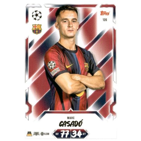 Compra online Marc Casadó Barcelona Match Attax 2026-27