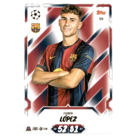 Consigue ahora Fermín López Barcelona Topps UEFA Match Attax 2026-27