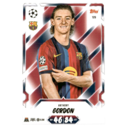 Compra Anthony Gordon Barcelona Topps UEFA Champions League Match Attax 2026-27