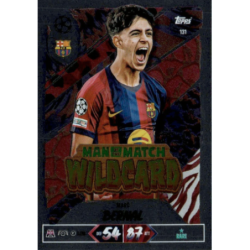 Colecciona Marc Bernal Man of the Match Wildcard Topps UEFA Match Attax 2026-27