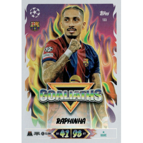 Consigue Raphinha Goaliaths Match Attax 2026-27