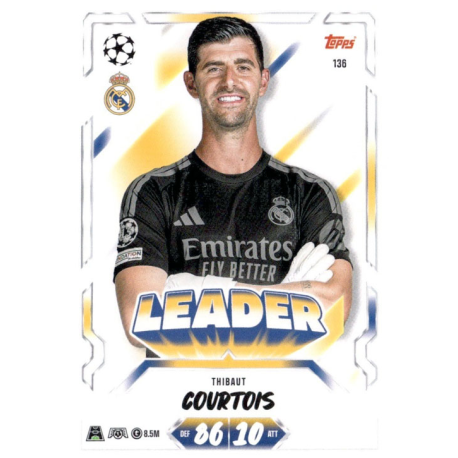 Collect Thibaut Courtois Leader Match Attax 2026-27