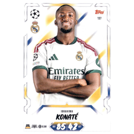Compra Ibrahima Konaté Real Madrid Topps UCC Match Attax 2026-27