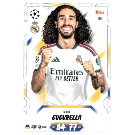 Busca y compra Marc Cucurella Real Madrid Topps UEFA Champions League Match Attax 2026-27